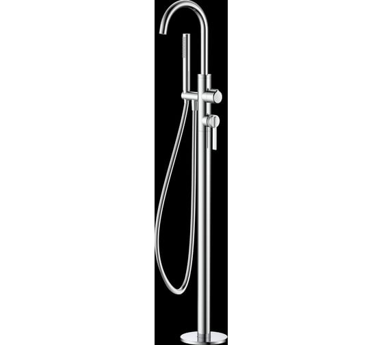Напольный смеситель для ванны с душем DQ Bonn хром DA1706001