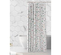 Штора для ванной Delphinium Кэнди, полиэстер, 180х180см, мультиколор 104068