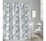 Штора для ванной Delphinium Мелания полиэстер 180х180см, 12 колец, мультиколор 104289 1