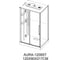 Кабина душевая Esbano ESO-AURA-1209ST (7 ч.) ESKOAU1209-ST 3