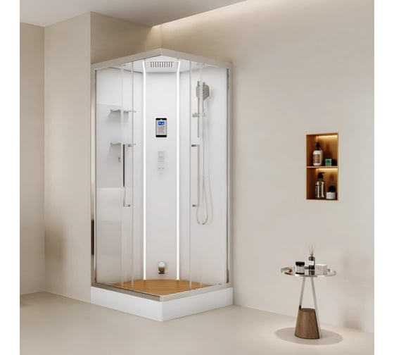 Кабина душевая Esbano ESO-PARI-100CKR (6 ч.) ESKOPA100CKR-ST