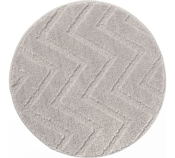 Коврик интерьерный FRESH CODE круглый, D 50 см, Зигзаг, микрофибра/10/1 77315