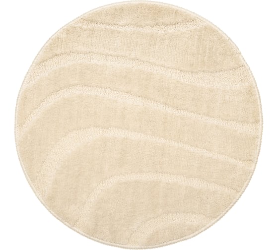 Коврик интерьерный FRESH CODE круглый, D 50 см, Дюна, микрофибра/10/1 77505