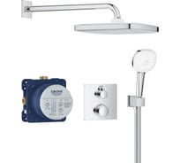 Душевая система GROHE Grontherm с термостатом для душа, хром 34871000