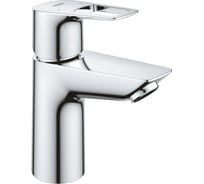 Смеситель для раковины Grohe BauLoop (с донным клапаном, хром) 23876001