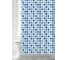 Штора для ванной PRIMANOVA Pixel 180х200, PEVA (голубой) DR-60080 2