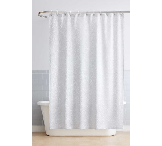 Штора для ванной PRIMANOVA Kristal 180х200, PVC DR-60082