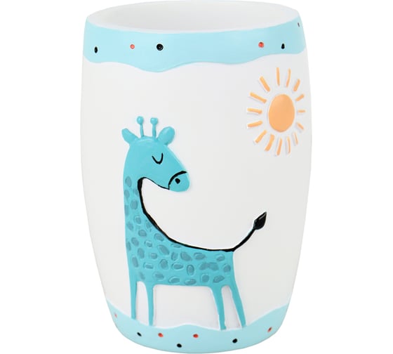 Стакан для зубных щеток Zenfort Саванна, полирезина 106532