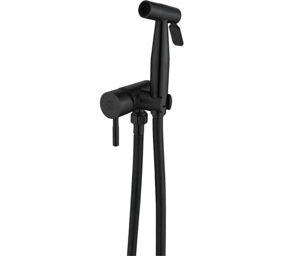 Смеситель с гигиеническим душем РМС ø25 SUS129BL-5-1