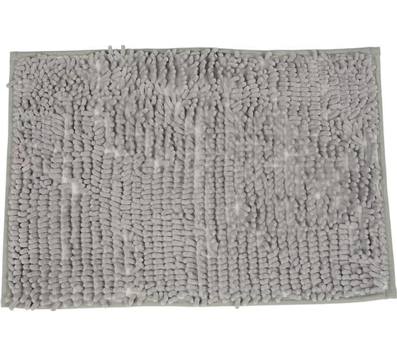 Коврик для ванной комнаты ворсистый Blabar Mjuk, 40×60 см, полиэстер, серый 41165