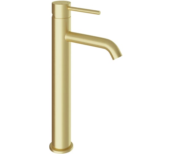Смеситель для раковины AQUEDUTO CANO L шлифованное золото CAN0350