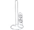 Держатель для бумажных полотенец VETTA металл, 13x27,5 см, #276 485-071 1