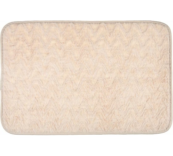 Коврик для ванной VETTA полиэстер, 40x60 см, зигзаг 462-680 1