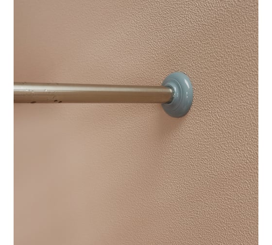 Карниз для ванной VETTA угловой, 90x90x90 см, нерж.сталь 461-142