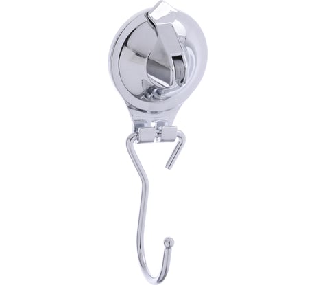 Крючок VETTA хром, вакуумное крепление 58x47x153 мм 463-825