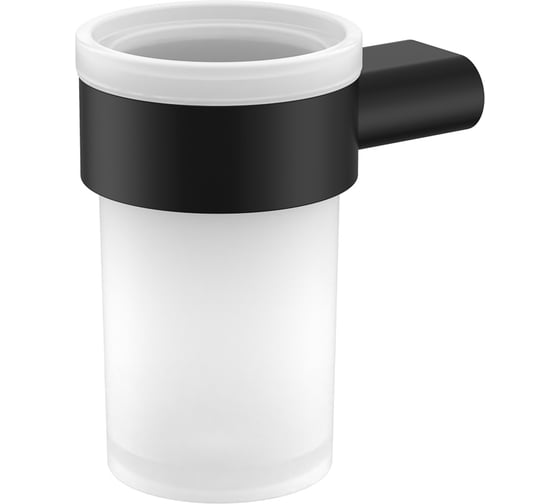 Стакан IDDIS Petite нержавеющая сталь, чёрный матовый PETBLSGi45