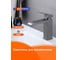 Смеситель для умывальника Prohanss P60.10.09 7