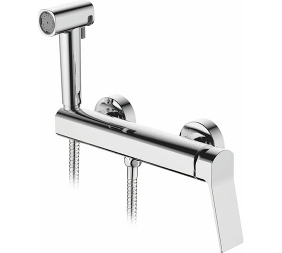 Смеситель с гигиеническим душем Ledeme L5285, хром