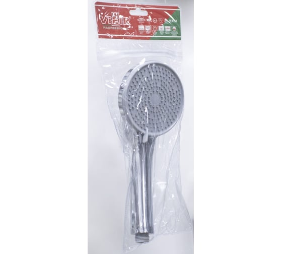 Лейка для душа ручная ViEiR 5 режимов, хром, упаковка коробка, ABS-пластик, универсальное подключение 1/2 VR1047