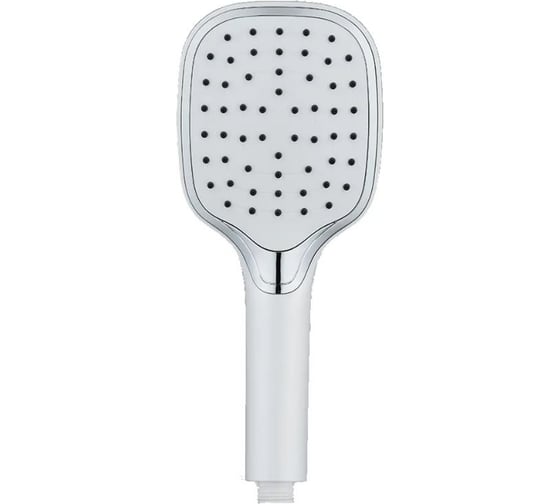 Душевая лейка ViEiR 1 режим белая, круглая ручная модель VR1012