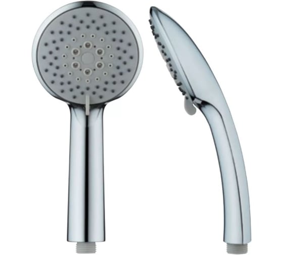 Лейка для душа ручная ViEiR 5 режимов, хром, компактная, ABS-пластик, для душевой кабины, подключение 1/2 VR1029