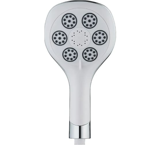 Лейка для душа ручная ViEiR 5 режимов, хром, круглая, в пакете, ABS-пластик, для душевой кабины, подключение 1/2 VR1030