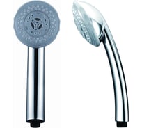 Лейка для душа ручная ViEiR 5 режимов, хром, круглая, ABS-пластик, для душевой системы, подключение 1/2 VR5011