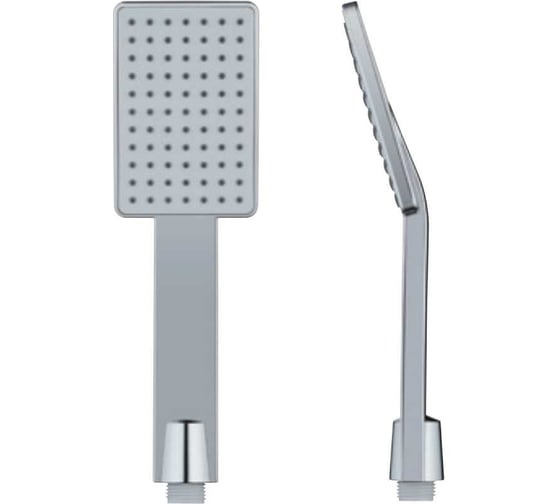 Душевая лейка ViEiR 1 режим квадратная, белый корпус VR1010