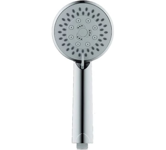 Лейка для душа ручная ViEiR 5 режимов, хром, компактная, в пакете, ABS-пластик, подключение 1/2 VR1034