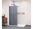 Душевая перегородка RGW 110x195 WA-002 B Чёрный/Тонированное(серое)/6 мм (Easy) 35100211-34 1