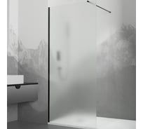 Душевая перегородка RGW 120x195 WA-010 B Чёрный/Матовое/8 мм 351001012-24