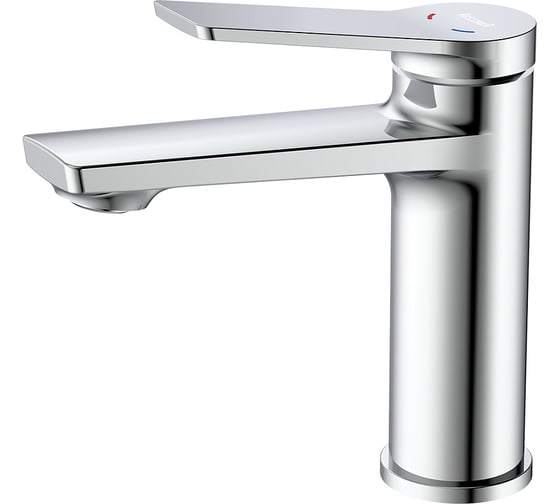 Смеситель одноручный для умывальника ROSSINKA монолитный, хром RS20-11