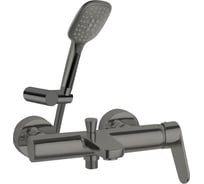 Смеситель для ванны с душевым комплектом Ramon Soler ALEXIA графит 360501Q3GR