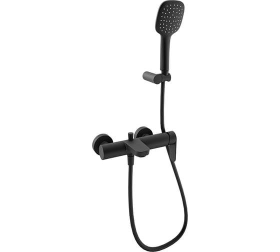 Смеситель для ванны с душевым комплектом Ramon Soler ALEXIA чёрный 360501Q3NM