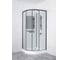 Душевая кабина RGW 90x90x200 AN-208-B полукруг, чёрный, тонированное(серое), 5 мм 381320899-34 1