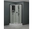 Душевая кабина RGW 90x90x200 AN-208-B полукруг, чёрный, тонированное(серое), 5 мм 381320899-34 3
