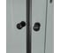 Душевая кабина RGW 90x90x200 AN-208-B полукруг, чёрный, тонированное(серое), 5 мм 381320899-34 4