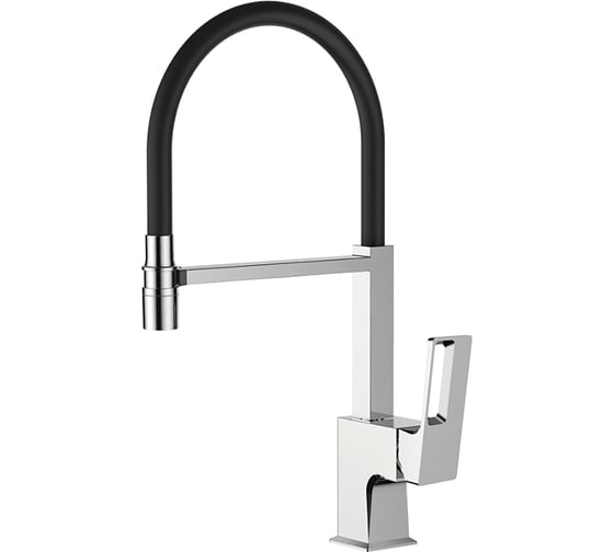 Смеситель для кухни Ledeme с гибким изливом L4092-2