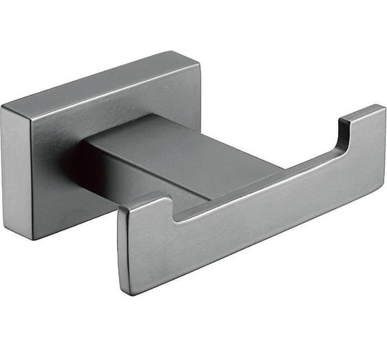 Крючок для ванной комнаты двойной Maretti Torino-GM, оружейная сталь TRGM53296