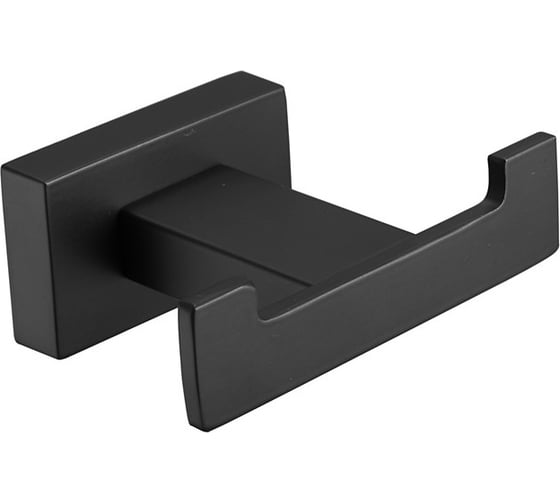 Крючок для ванной комнаты двойной Maretti Torino Black, черный TRB53297