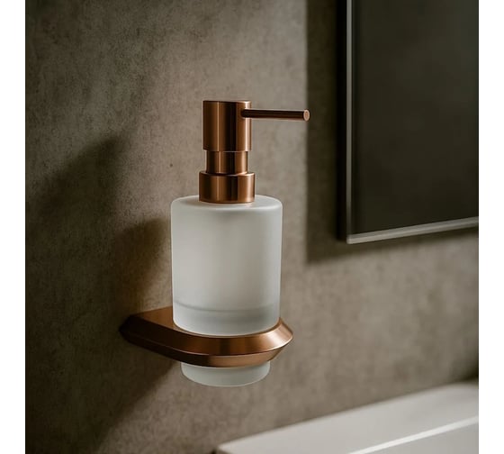 Дозатор жидкого мыла Knotlor бронза LD103RB