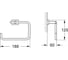 Кольцо для полотенца Grohe Essentials Cube темный графит матовый 40510AL1 3