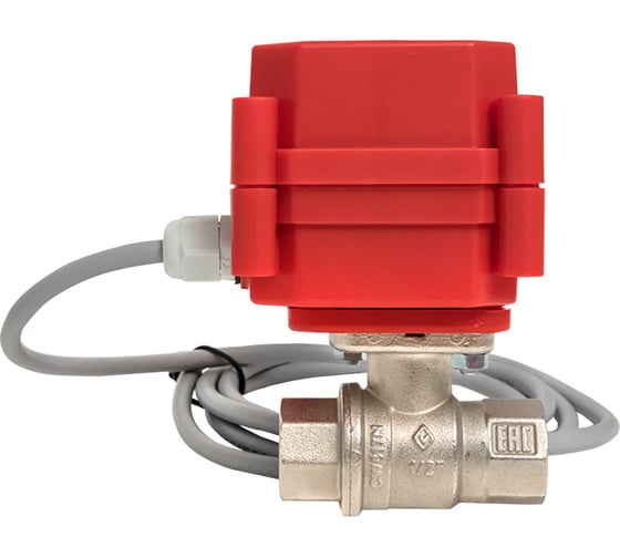 Шаровой кран с электроприводом EKF AquaExpert 220V 1/2 дюйма AquaExpert-valve-1/2