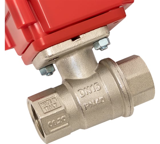 Шаровой кран с электроприводом EKF AquaExpert 220V 1/2 дюйма AquaExpert-valve-1/2
