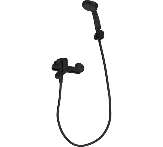 Смеситель для ванны Bravat Drop с коротким изливом, с аксессуарами F64898BM-B ЦБ-00258994 1