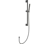 Душевой гарнитур Aqueduto AQD CHUVA, душ-палочка, штанга 700 мм, оружейная сталь CHU2545
