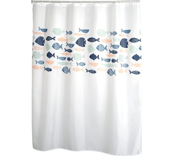 Штора для ванной комнаты RIDDER Aqualife 180x200 см, мультиколор 4118300