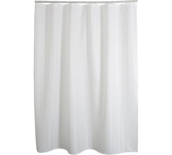 Штора для ванной комнаты RIDDER Chic 180x200 см, белый 4240301