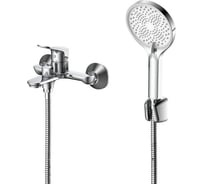 Смеситель для ванны с душем DQ DQ Leipzig короткий излив, хром DA1763201