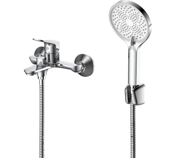 Смеситель для ванны с душем DQ DQ Leipzig короткий излив, хром DA1763201